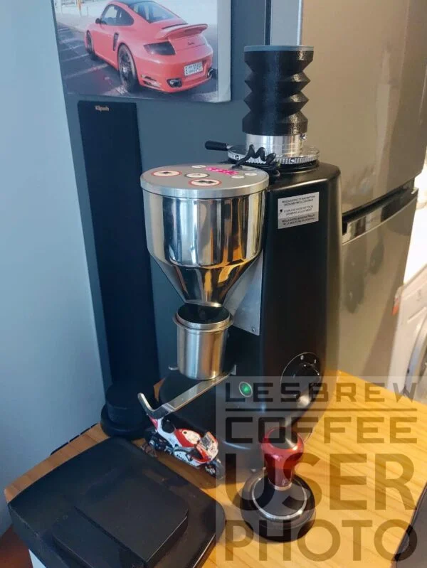 Mazzer Super Jolly Single Dose Blow-Out Hopper - #1 Best Choice Single Dose Bellow - Image 3